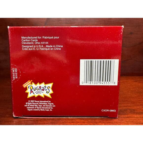 2002 Carlton Cards Rugrats Are The Coolest Friends Tommy Chuckie Tree Ornament - Picture 4 of 9